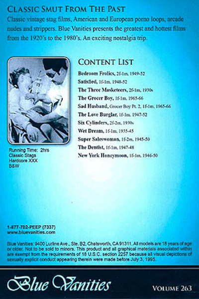 BLUE VANITIES 263 THE DENTIST