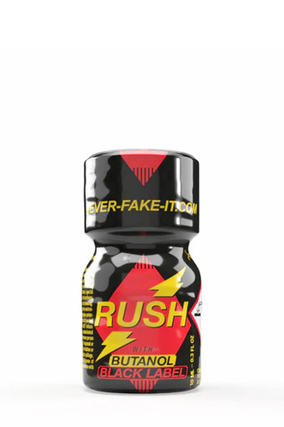 RUSH BUTANOL BACK LABEL