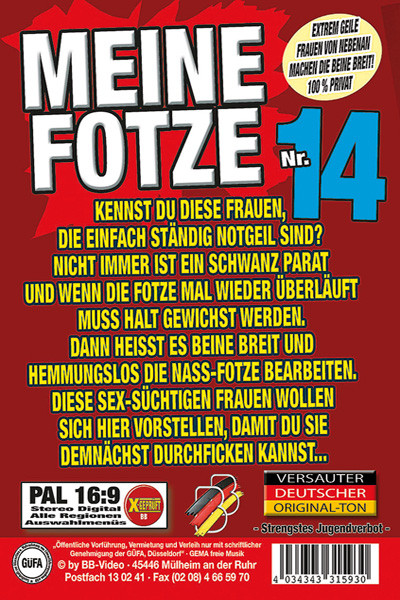 MEINE FOTZE 14